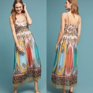 Anthropologie Virginia Maxi Dress Size 0